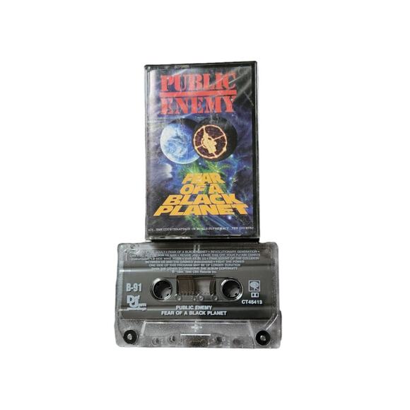 Public Enemy Fear Of A Black Planet Cassette Tested Preowned CBS records 1989-90 - Picture 2 of 4